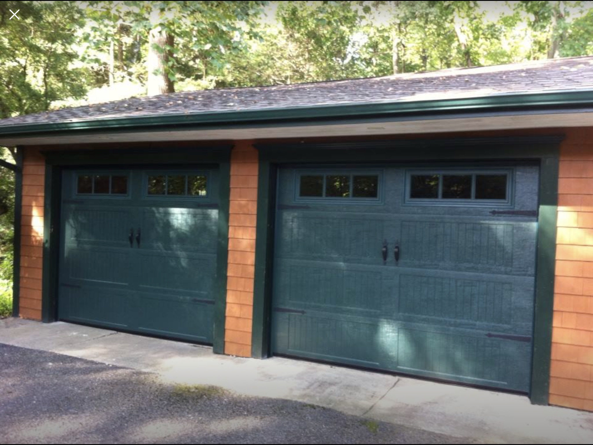 Garage door project 11