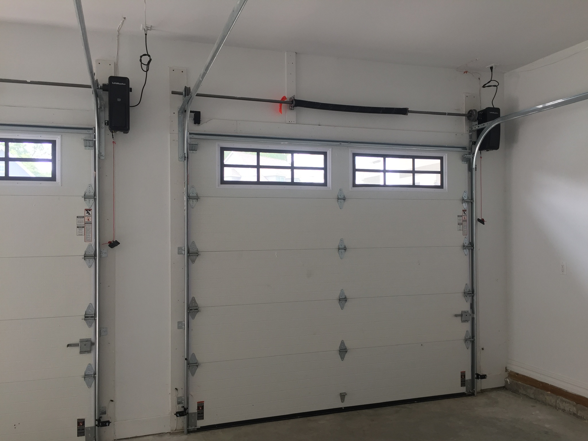 Garage door project 4
