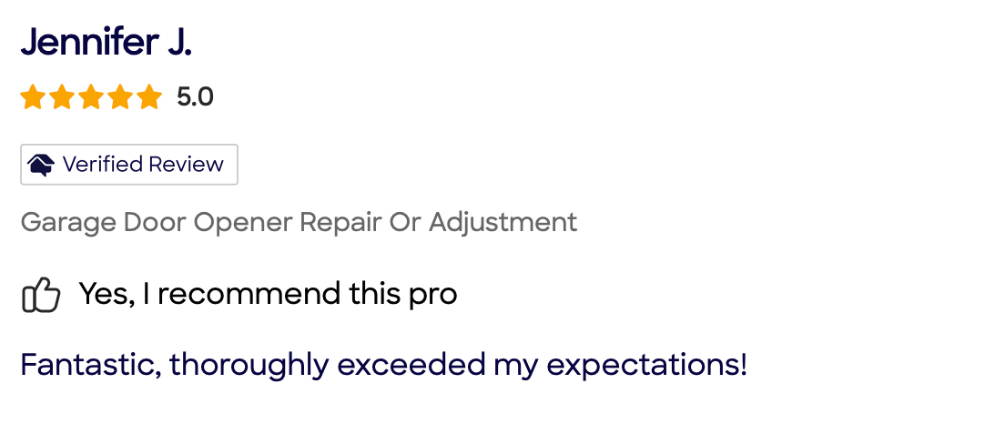 Customer review 58